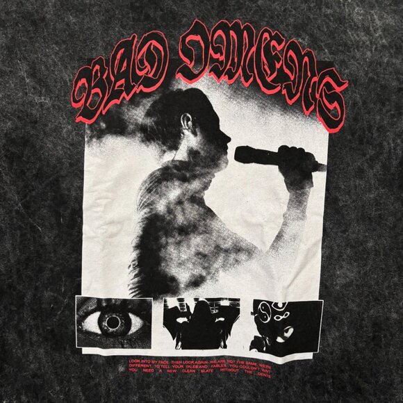 Bad Omens Like a Villain Live Metalcore Band T-Shirt XXL - Picture 2 of 4